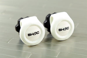 VIPER Clips | White - SHOC - Football Visor Clips - White