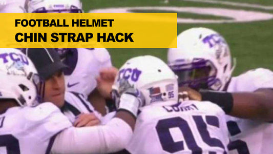 FOOTBALL HELMET CHIN STRAP HACK