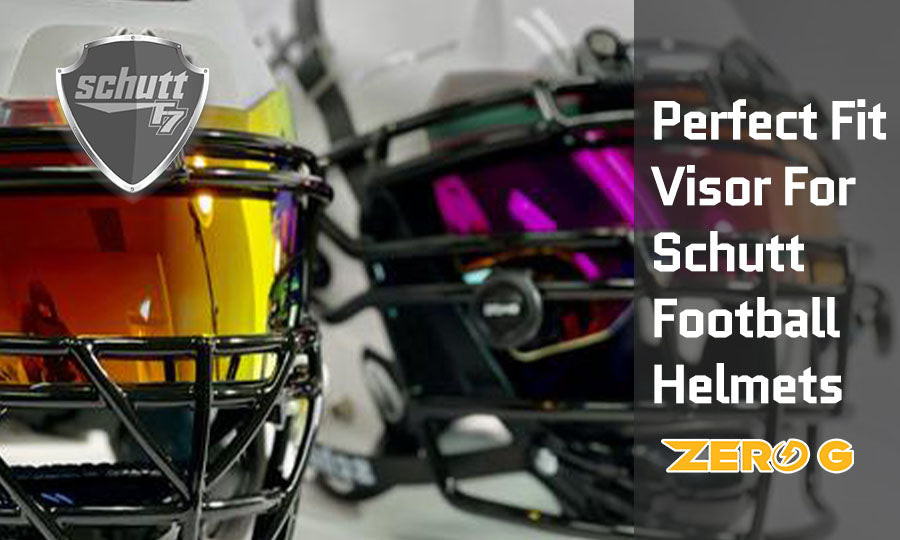 What football visor fits the Schutt F7 helmet?