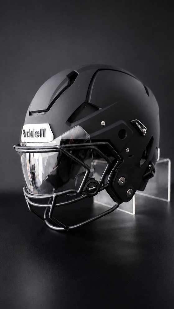 SHOC Zero G+ Football Visor | Fits Ridddell Speedflex and Schutt F7