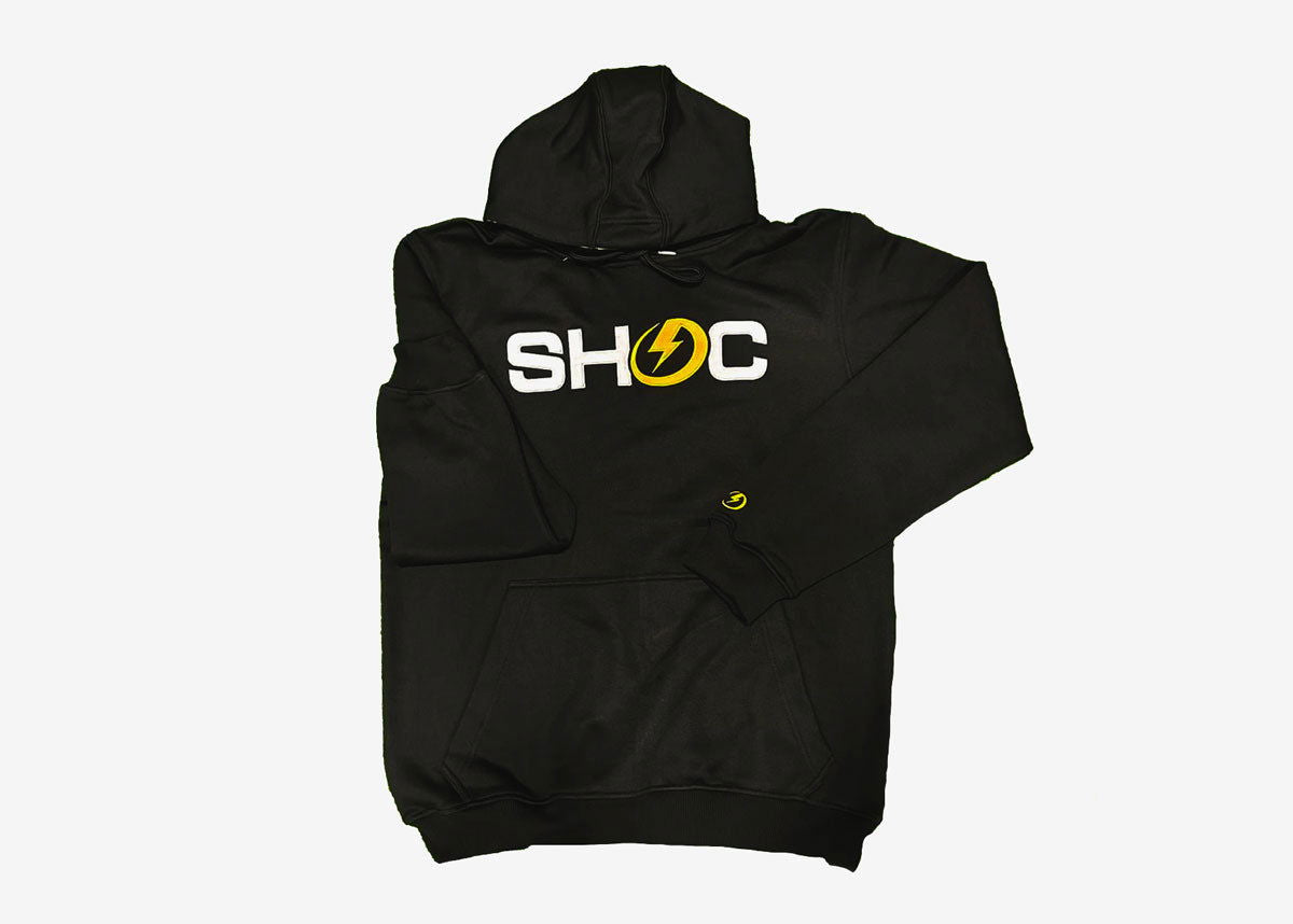 SHOC Logo Hoodie Black - SHOC  - 