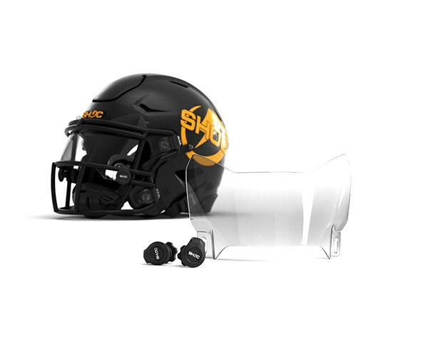 calculating g force for helmet for football players G-Force Racing Gear 4414MEDWH G-Force GF Crew Virginia Tech 5 New Football Helmet Could Save