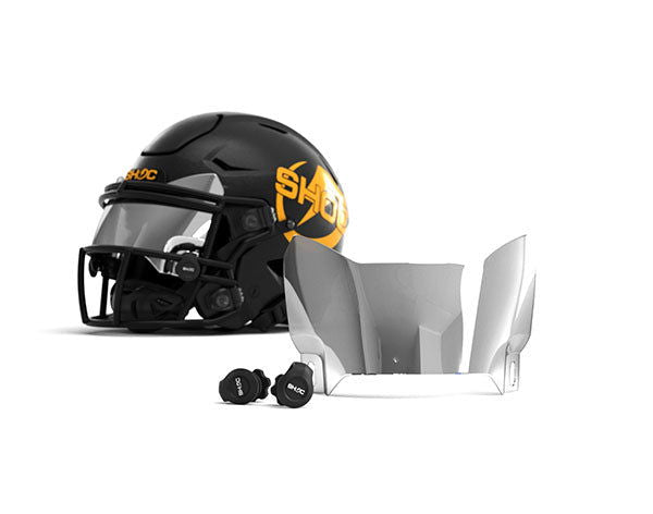 SHOC Zero G Plus Football Visor Color Ice Blue SHOC Zero G Plus Football Visor Color Ice Blue