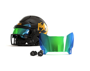 black gold smoked football helmet visor We Ball Sports 3.0, Fits Adult & Youth Football Helmets Designed for kids Youth Helmets Under Armor Football